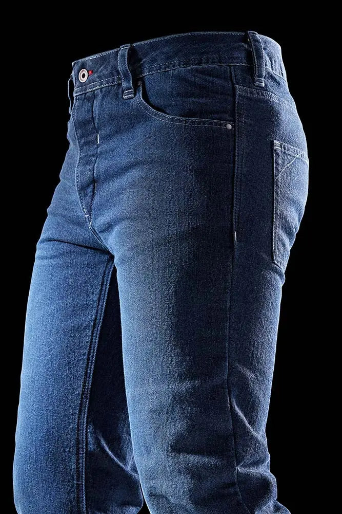 Furygan K12 X Kevlar Straight Jeans Denim Blue - FREE UK Shipping, FREE 365 Day Returns | Moto Central