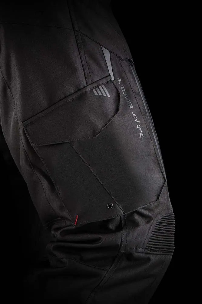 Furygan Killington Textile Trouser Black / Grey - FREE UK Shipping, FREE 365 Day Returns | Moto Central