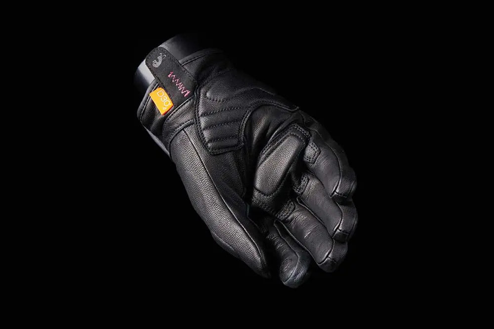 Furygan LR Jet All Season D3O Ladies Leather Gloves Black - FREE UK Shipping, FREE 365 Day Returns | Moto Central