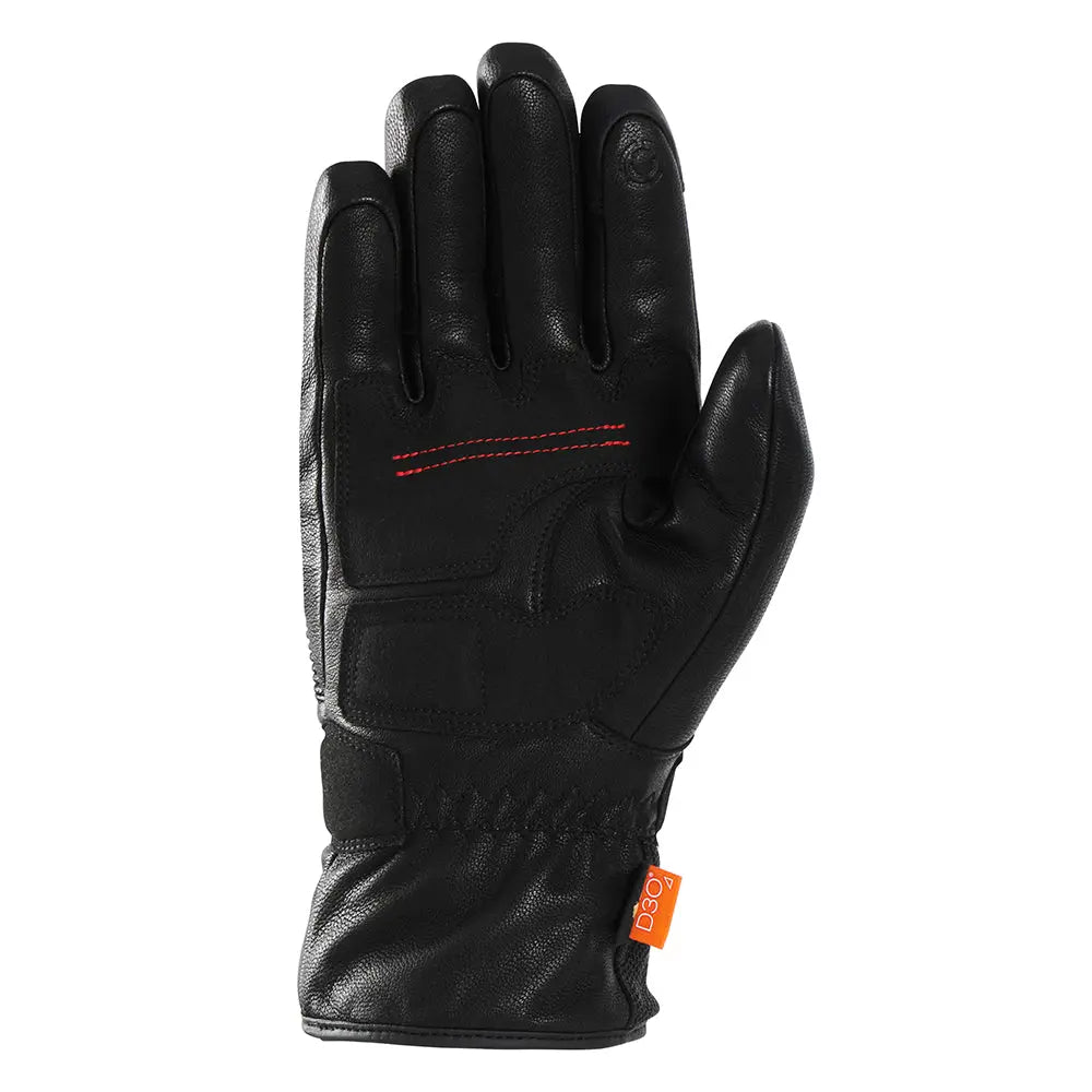 Furygan Land DK D3O Ladies Leather Gloves Black - FREE UK Shipping, FREE 365 Day Returns | Moto Central