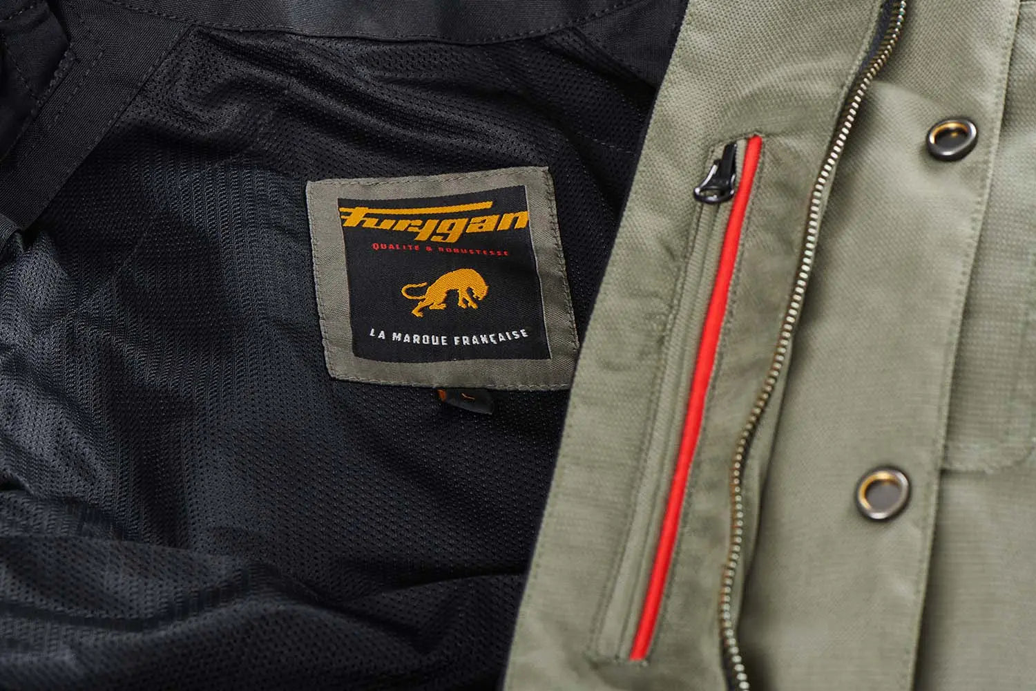 Furygan Marlon X Kevlar Jacket Khaki - FREE UK Shipping, FREE 365 Day Returns | Moto Central