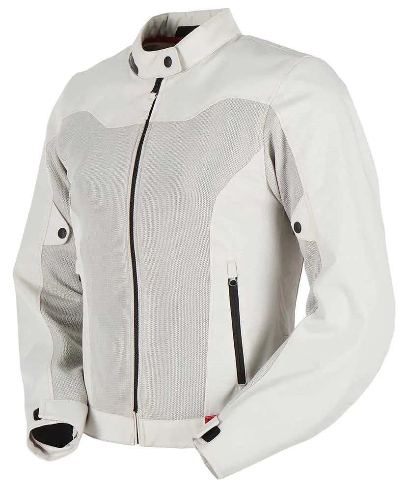 Furygan Mistral Evo 3 Ladies Textile Jacket Pearl - FREE UK Shipping, FREE 365 Day Returns | Moto Central