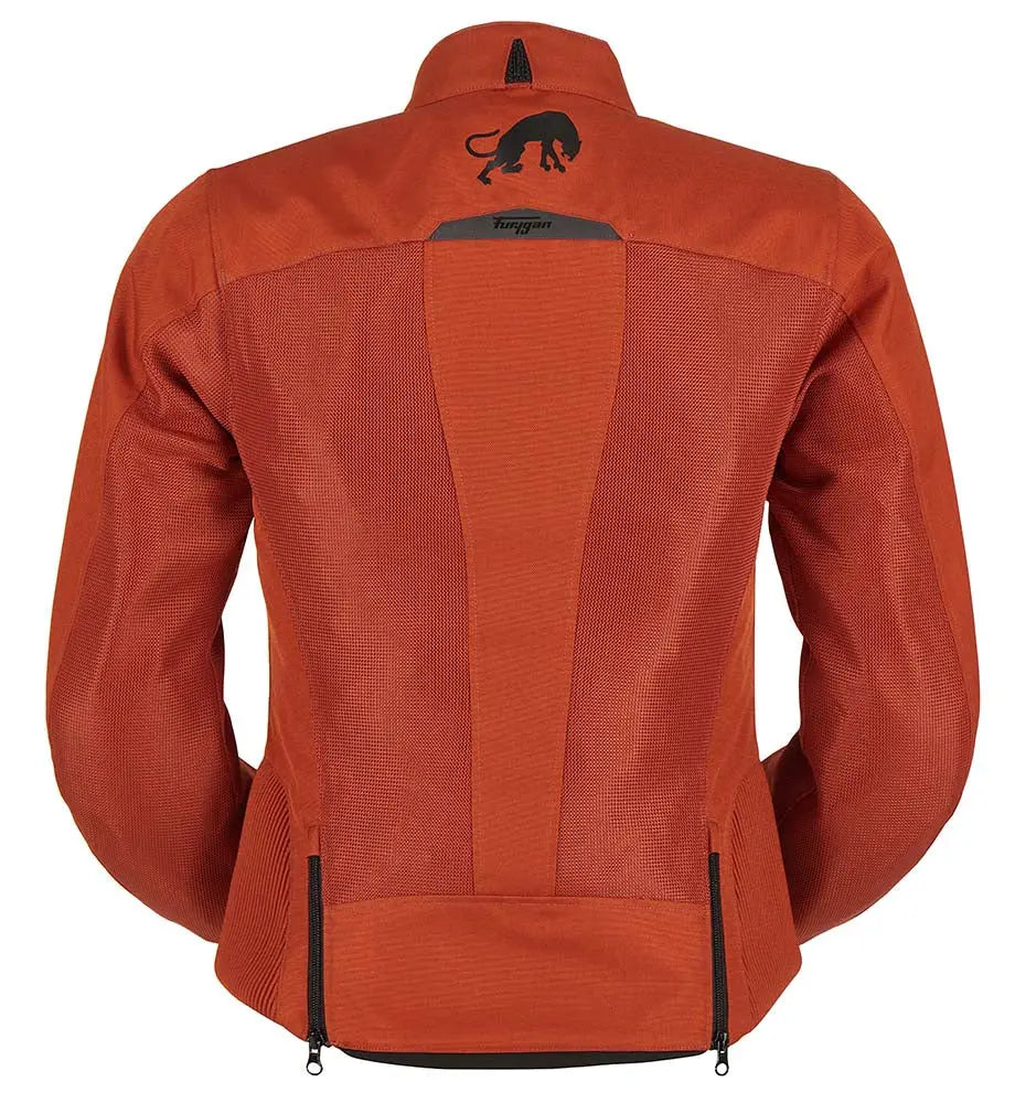 Furygan Mistral Evo 3 Ladies Textile Jacket Rust - FREE UK Shipping, FREE 365 Day Returns | Moto Central