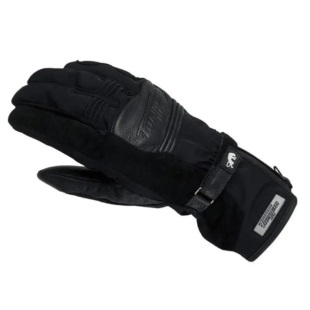 Furygan Onyx Leather Gloves Black  - FREE UK Shipping, FREE 365 Day Returns | Moto Central