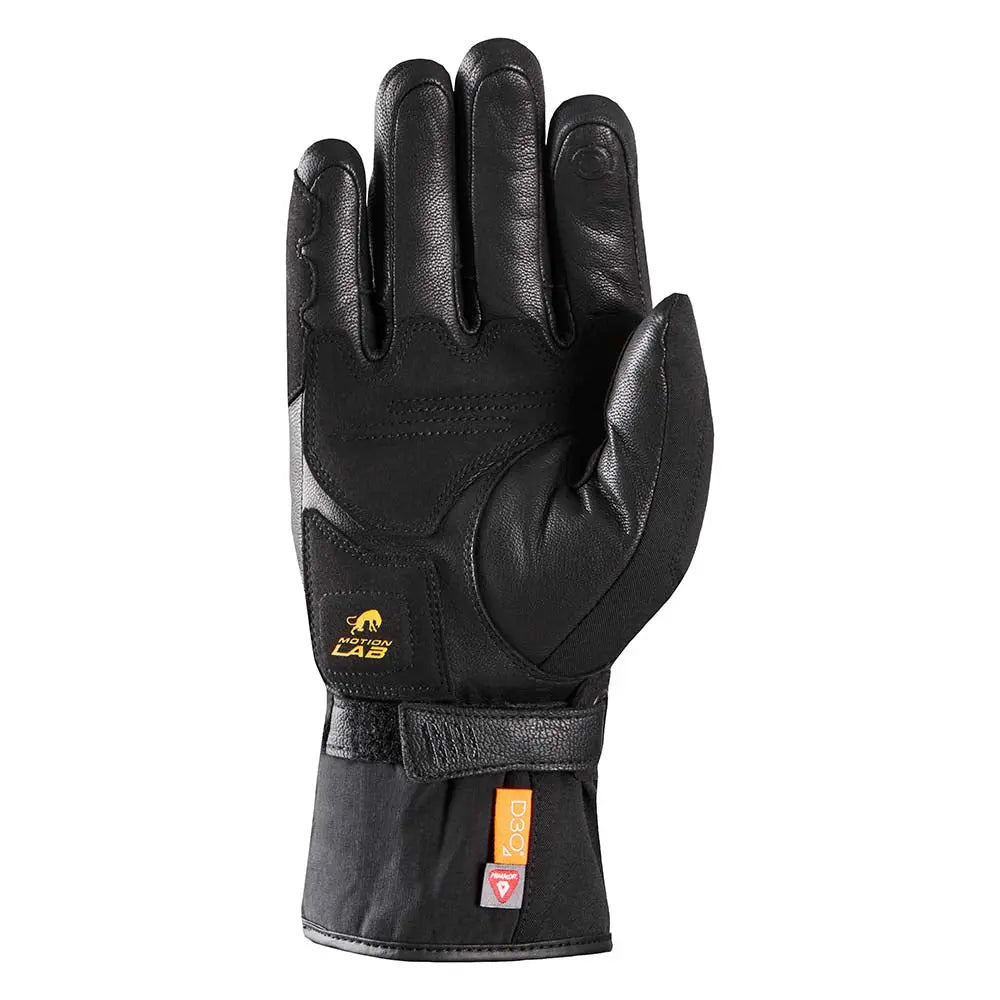 Furygan Oslo D3O Primaloft Ladies Leather Gloves Black / Gold - FREE UK Shipping, FREE 365 Day Returns | Moto Central