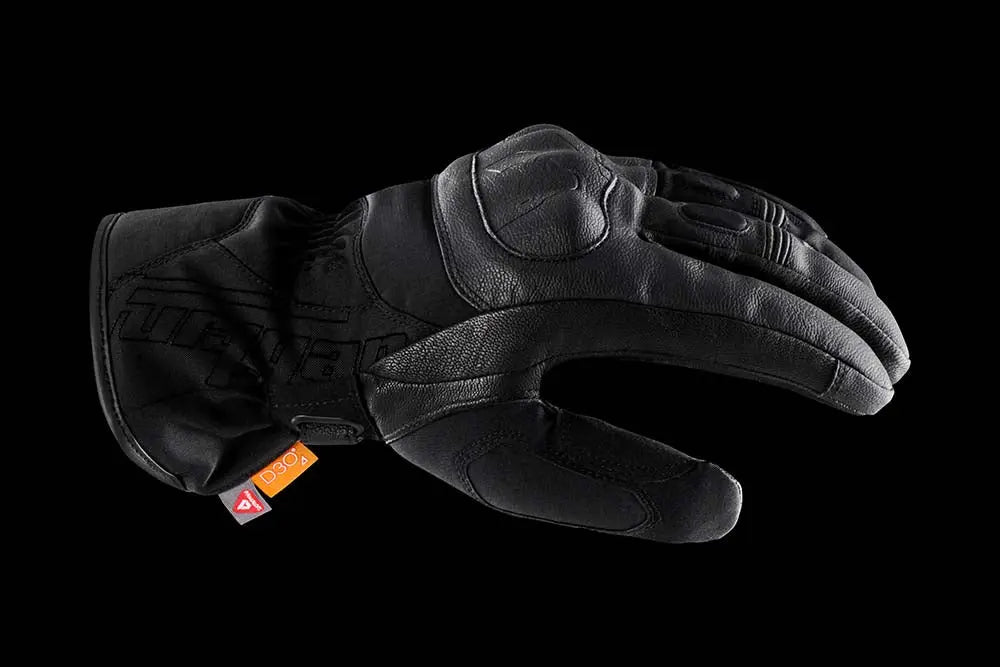 Furygan Oslo D3O Primaloft Ladies Leather Gloves Black - FREE UK Shipping, FREE 365 Day Returns | Moto Central