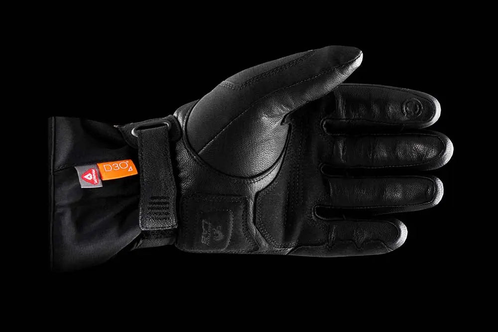 Furygan Oslo D3O Primaloft Ladies Leather Gloves Black - FREE UK Shipping, FREE 365 Day Returns | Moto Central