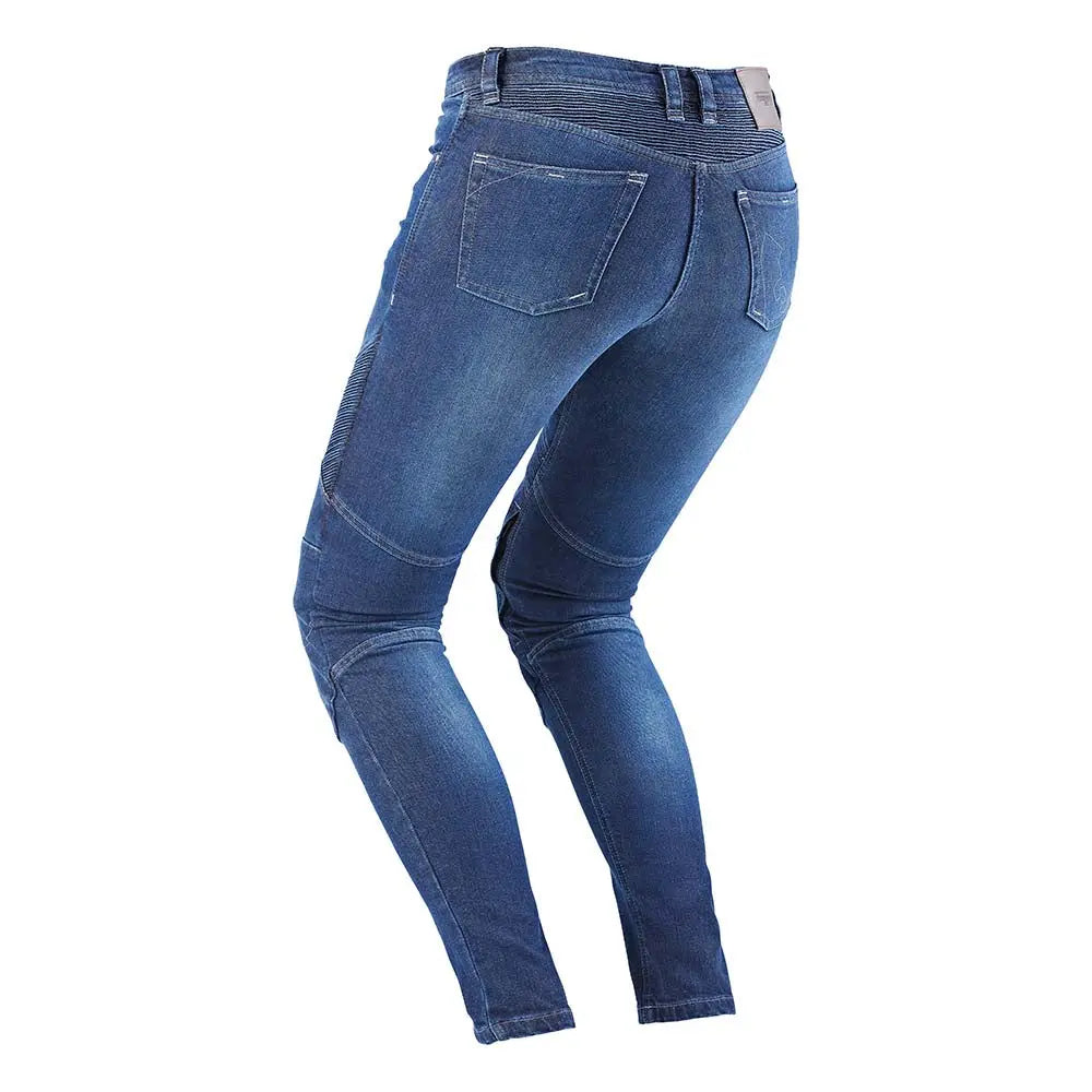 Furygan Purdey Evo Slim Jeans Denim Blue - FREE UK Shipping, FREE 365 Day Returns | Moto Central