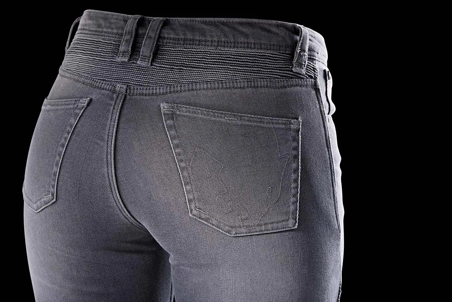 Furygan Purdey Evo Slim Jeans Grey - FREE UK Shipping, FREE 365 Day Returns | Moto Central