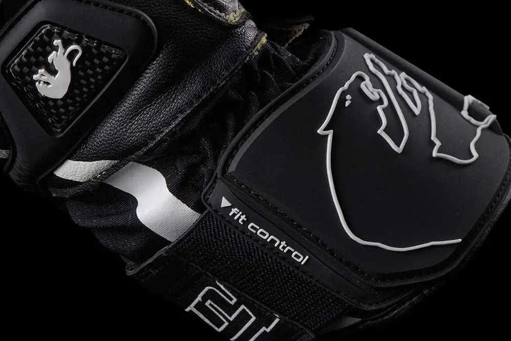 Furygan STYG20 X Kevlar Gloves Black / White - FREE UK Shipping, FREE 365 Day Returns | Moto Central