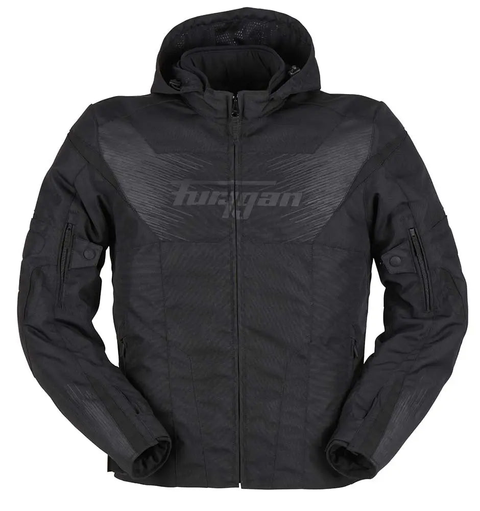 Furygan Shard Textile Jacket Black / Black - FREE UK Shipping, FREE 365 Day Returns | Moto Central