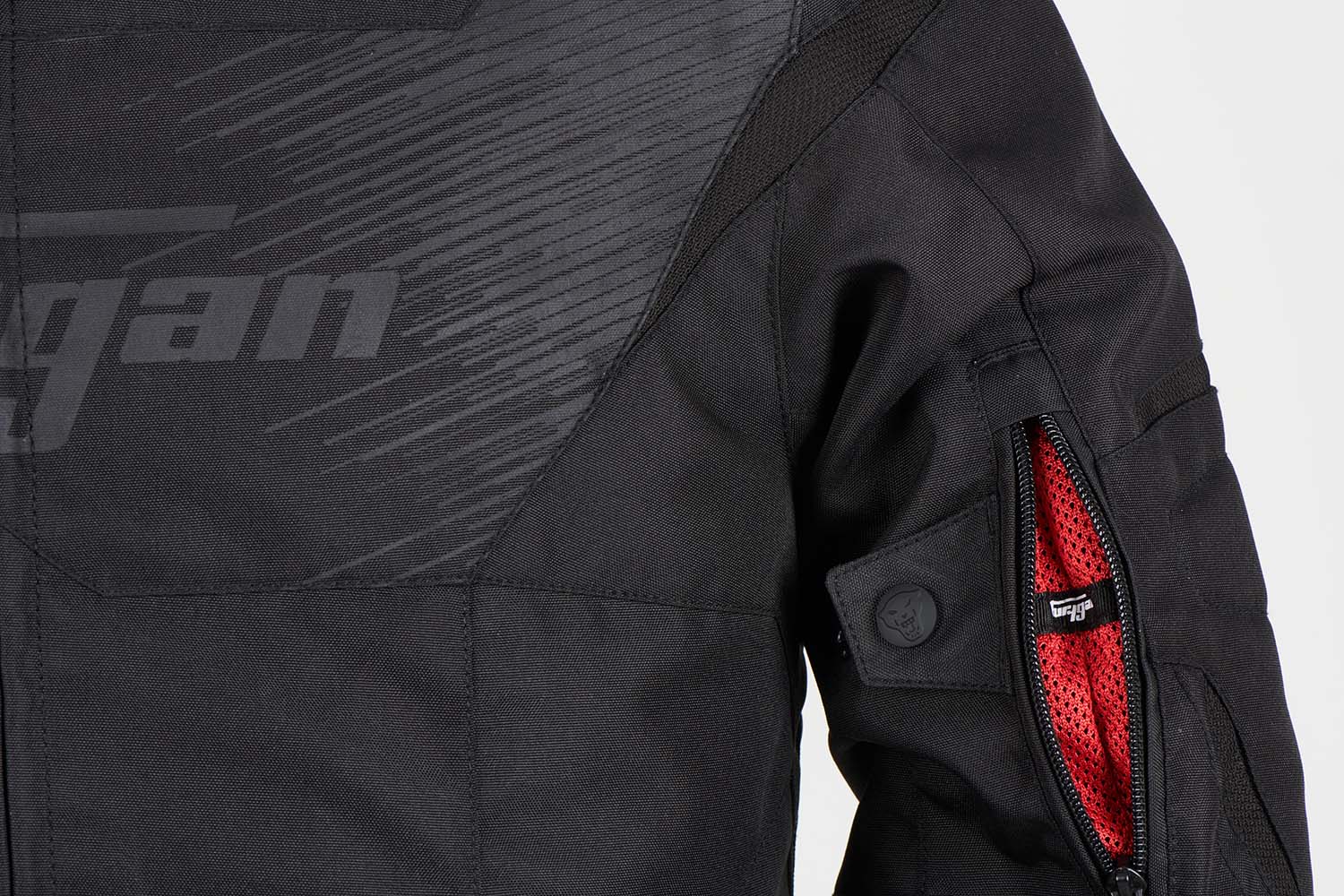 Furygan Shard Textile Jacket Black / Black - FREE UK Shipping, FREE 365 Day Returns | Moto Central