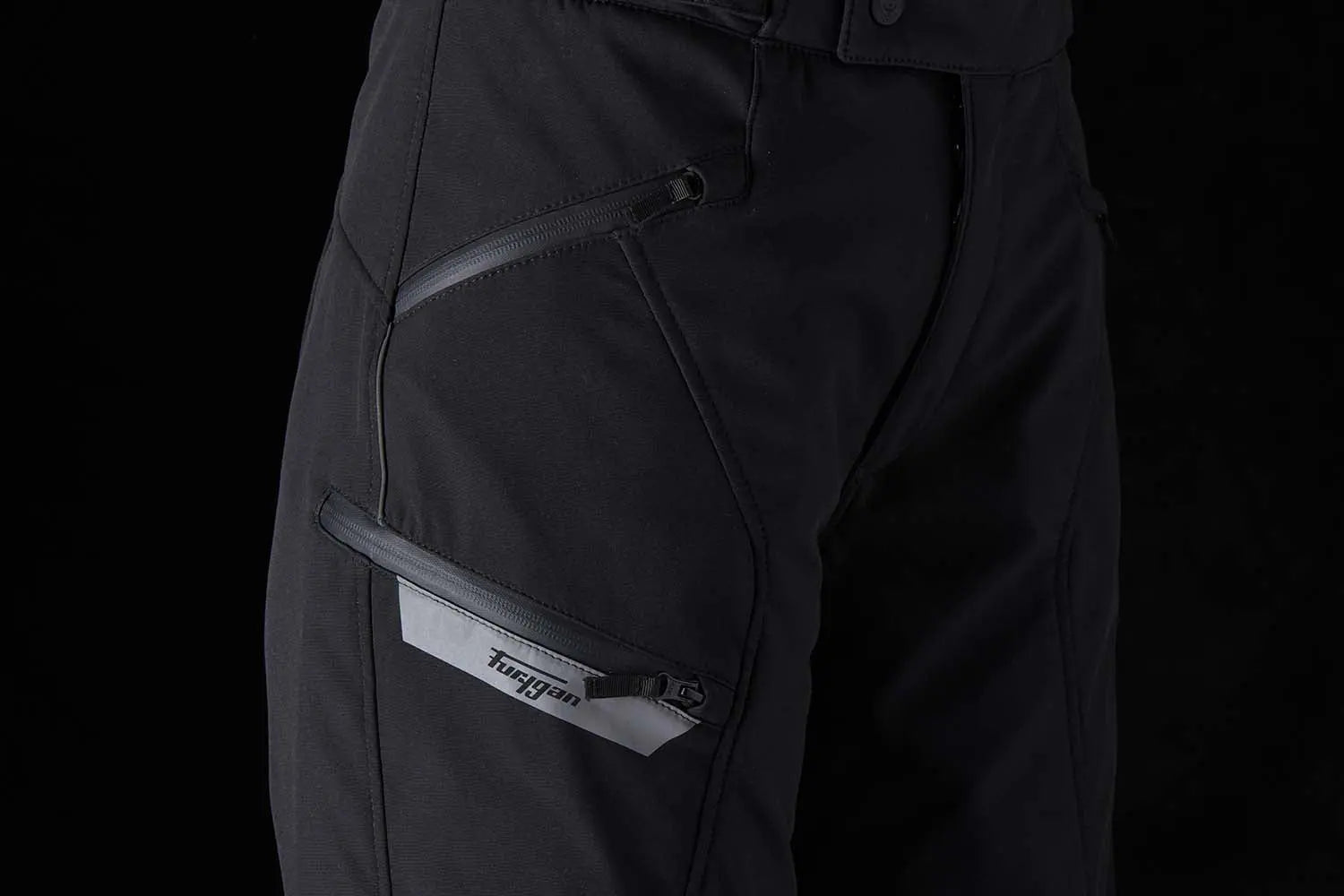 Furygan Softshell Ladies Textile Trouser Black - FREE UK Shipping, FREE 365 Day Returns | Moto Central