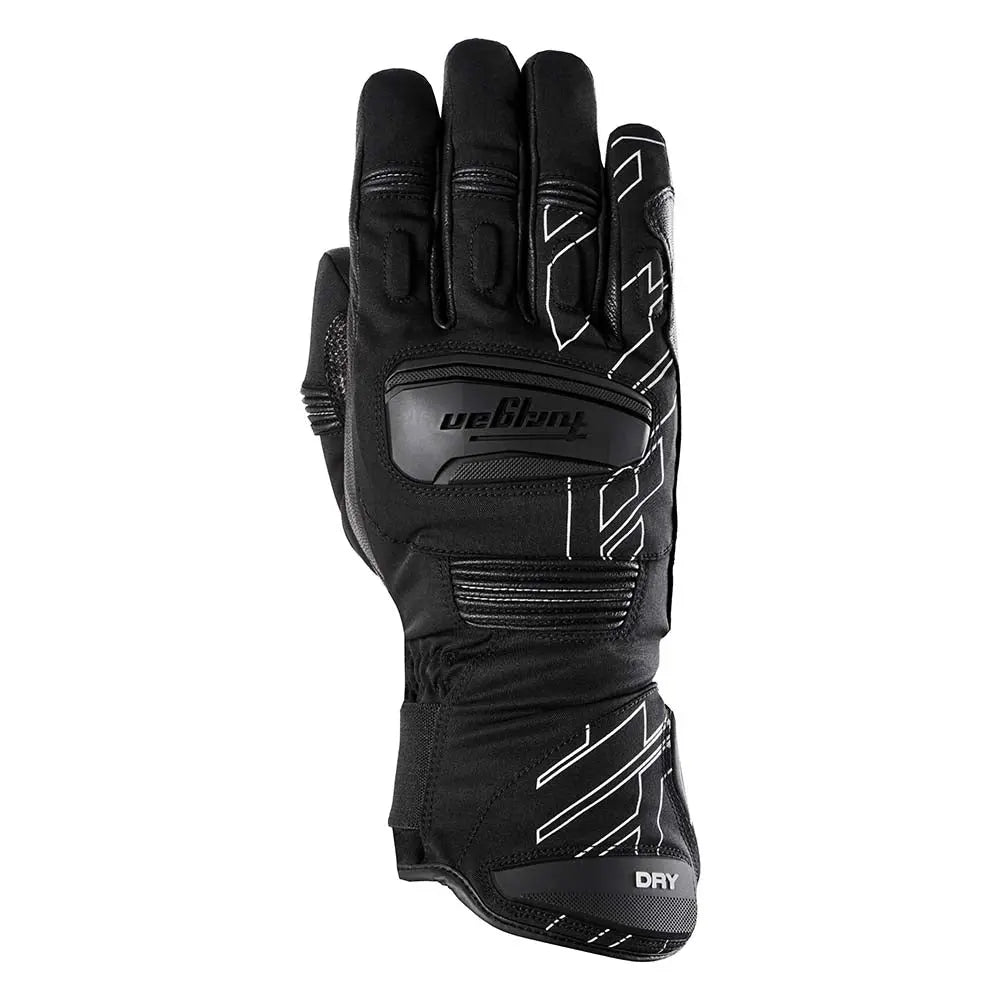 Furygan Starker D3O Primaloft 37.5 Textile Gloves Black / Pearl - FREE UK Shipping, FREE 365 Day Returns | Moto Central