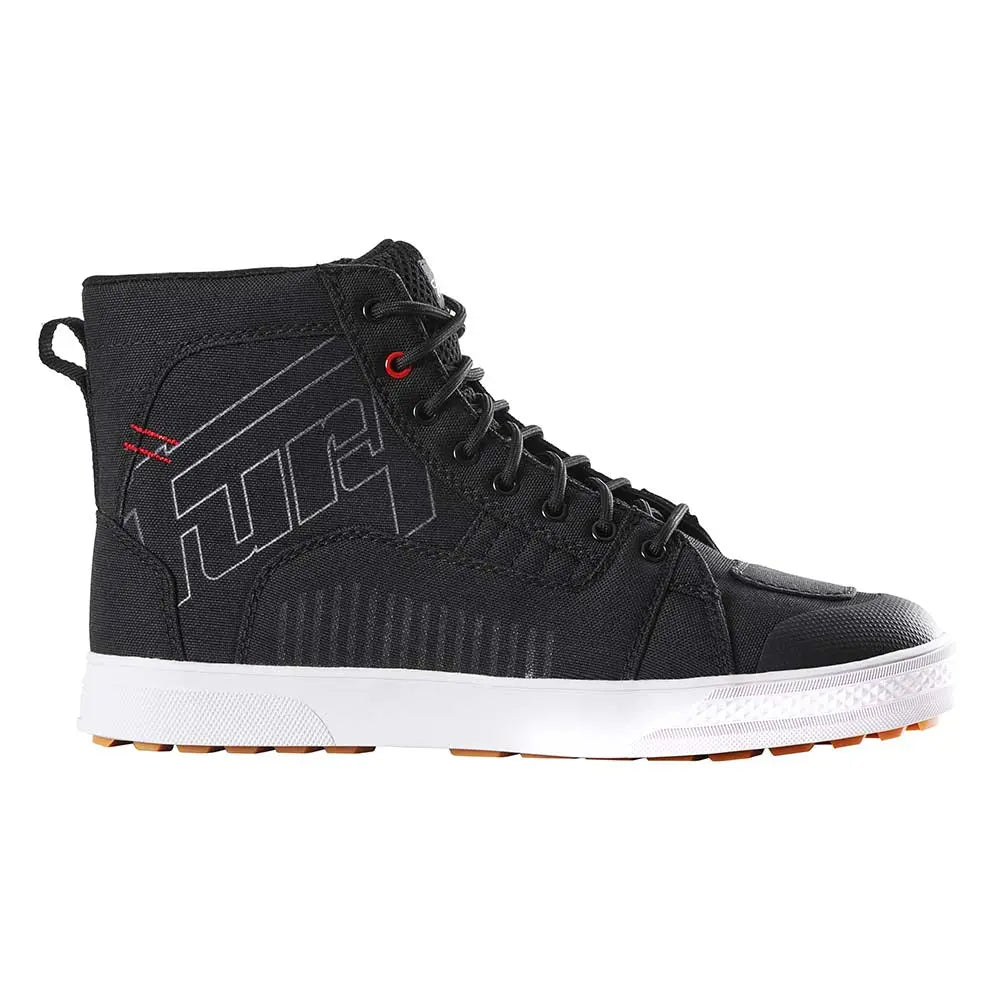 Furygan Stockton Air D3O Shoes Black / Red - FREE UK Shipping, FREE 365 Day Returns | Moto Central