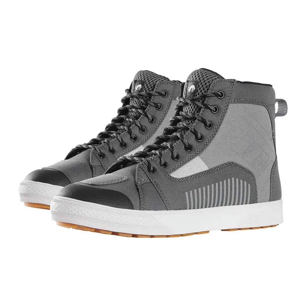 Furygan Stockton Air D3O Shoes Pearl / Charcoal - FREE UK Shipping, FREE 365 Day Returns | Moto Central