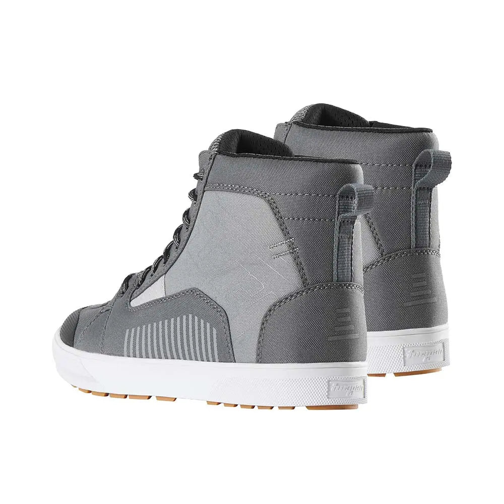 Furygan Stockton Air D3O Shoes Pearl / Charcoal - FREE UK Shipping, FREE 365 Day Returns | Moto Central