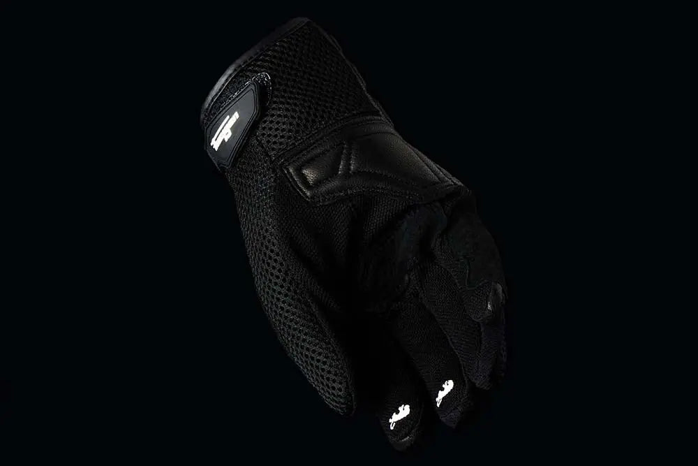 Furygan TD12 Leather & Textile Gloves Black - FREE UK Shipping, FREE 365 Day Returns | Moto Central