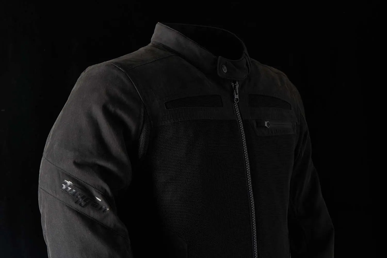 Furygan TX Furyo Vented Textile Jacket Black - FREE UK Shipping, FREE 365 Day Returns | Moto Central