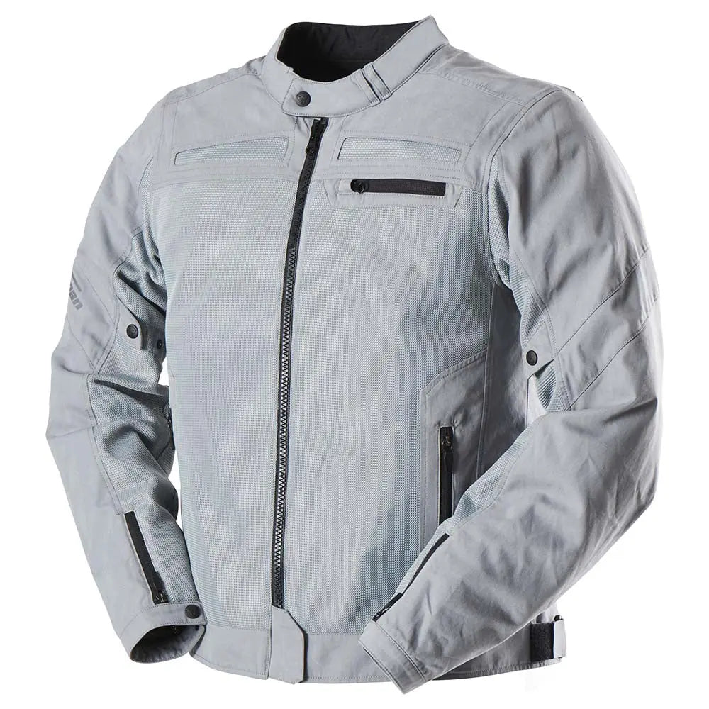 Furygan TX Furyo Vented Textile Jacket Grey - FREE UK Shipping, FREE 365 Day Returns | Moto Central