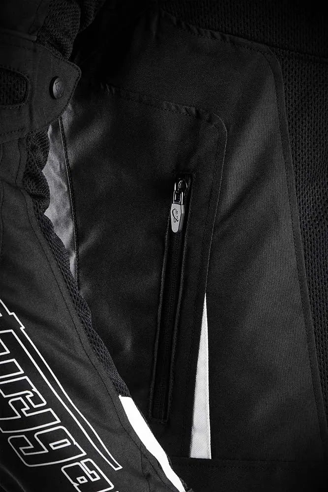 Furygan Ultra Spark 3-In-1 Vented+ Textile Jacket Black / White - FREE UK Shipping, FREE 365 Day Returns | Moto Central