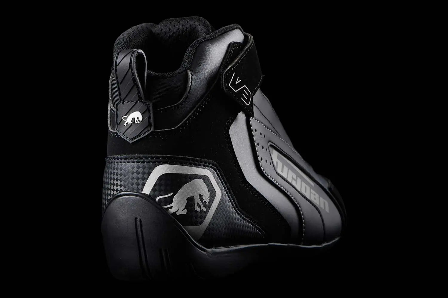 Furygan V3 Ladies Shoes Black / White - FREE UK Shipping, FREE 365 Day Returns | Moto Central