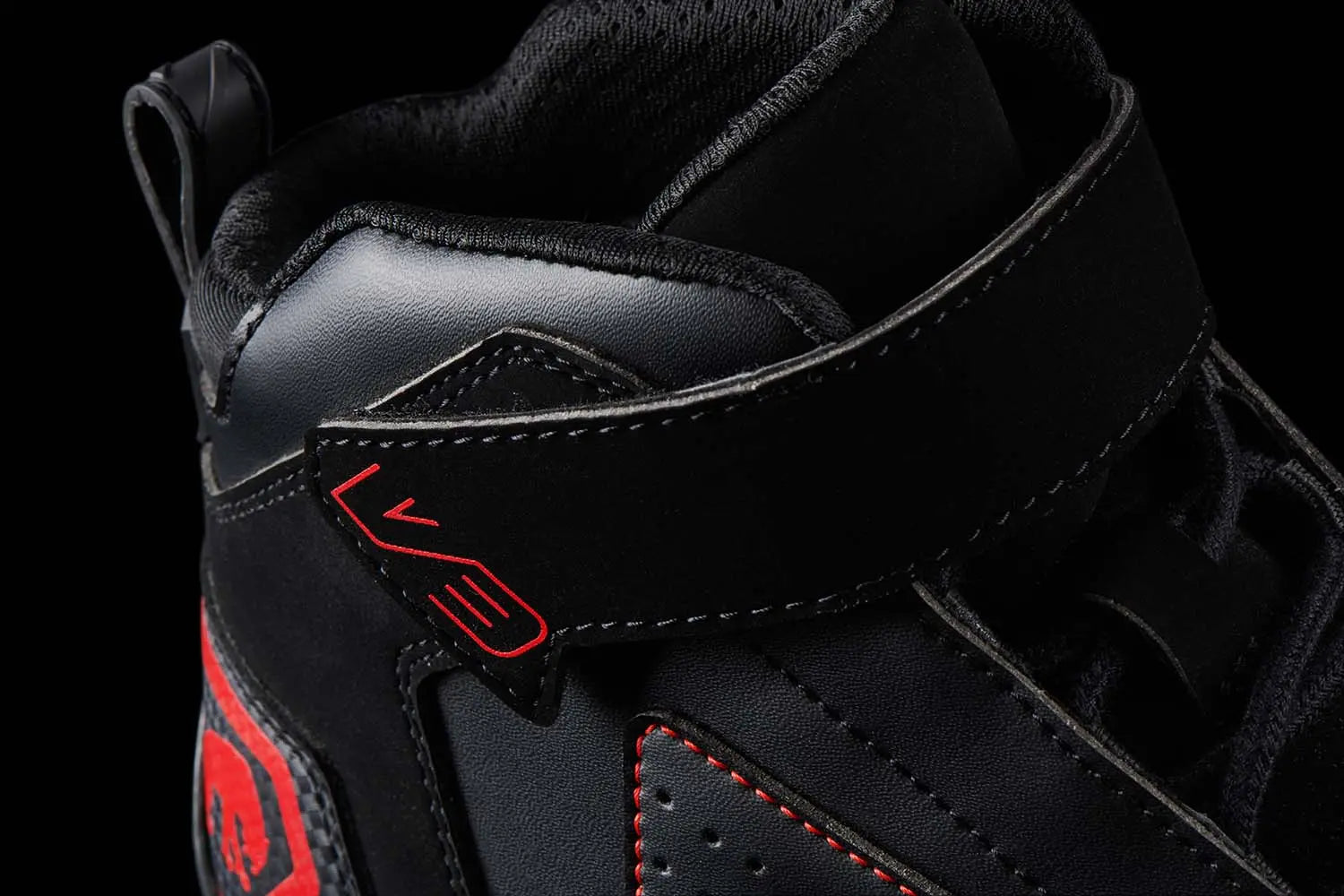 Furygan V3 Shoes Black / Red - FREE UK Shipping, FREE 365 Day Returns | Moto Central