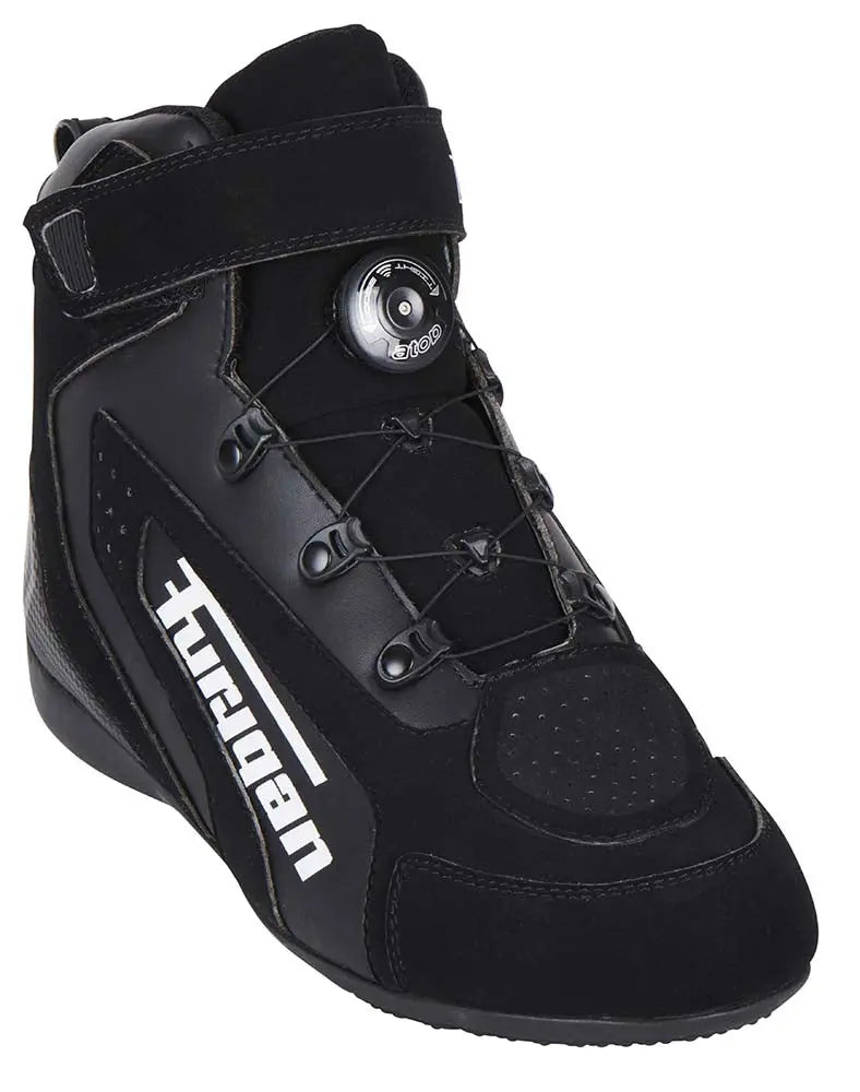 Furygan V4 Easy D3O Shoes Black / White - FREE UK Shipping, FREE 365 Day Returns | Moto Central