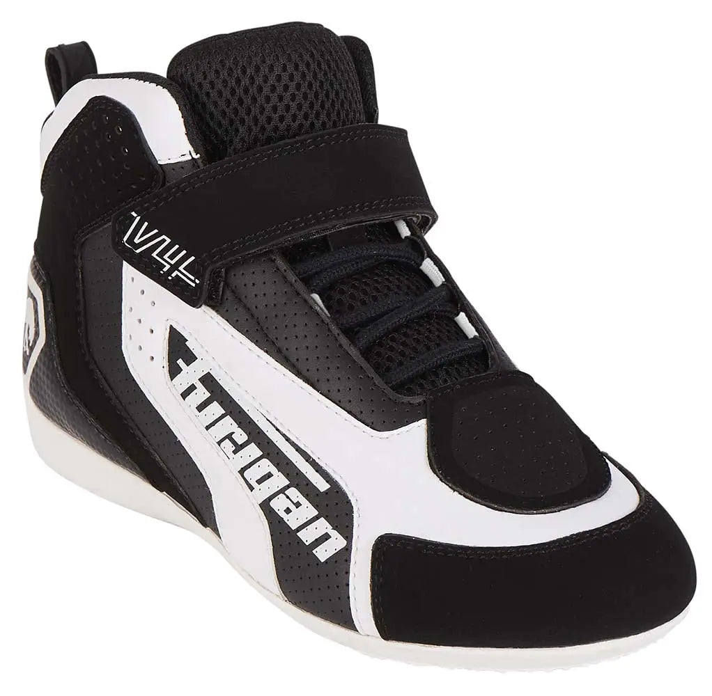 Furygan V4 Vented Shoes Black / White - FREE UK Shipping, FREE 365 Day Returns | Moto Central