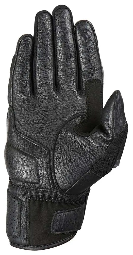 Furygan Volt Leather & Textile Gloves Black / White - FREE UK Shipping, FREE 365 Day Returns | Moto Central