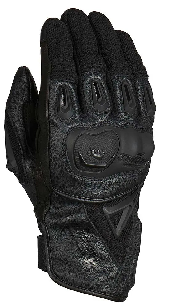 Furygan Volt Leather & Textile Gloves Black - FREE UK Shipping, FREE 365 Day Returns | Moto Central