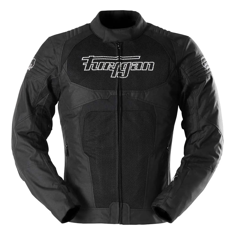 Furygan WB08 Vented+ Textile Jacket Black / White - FREE UK Shipping, FREE 365 Day Returns | Moto Central