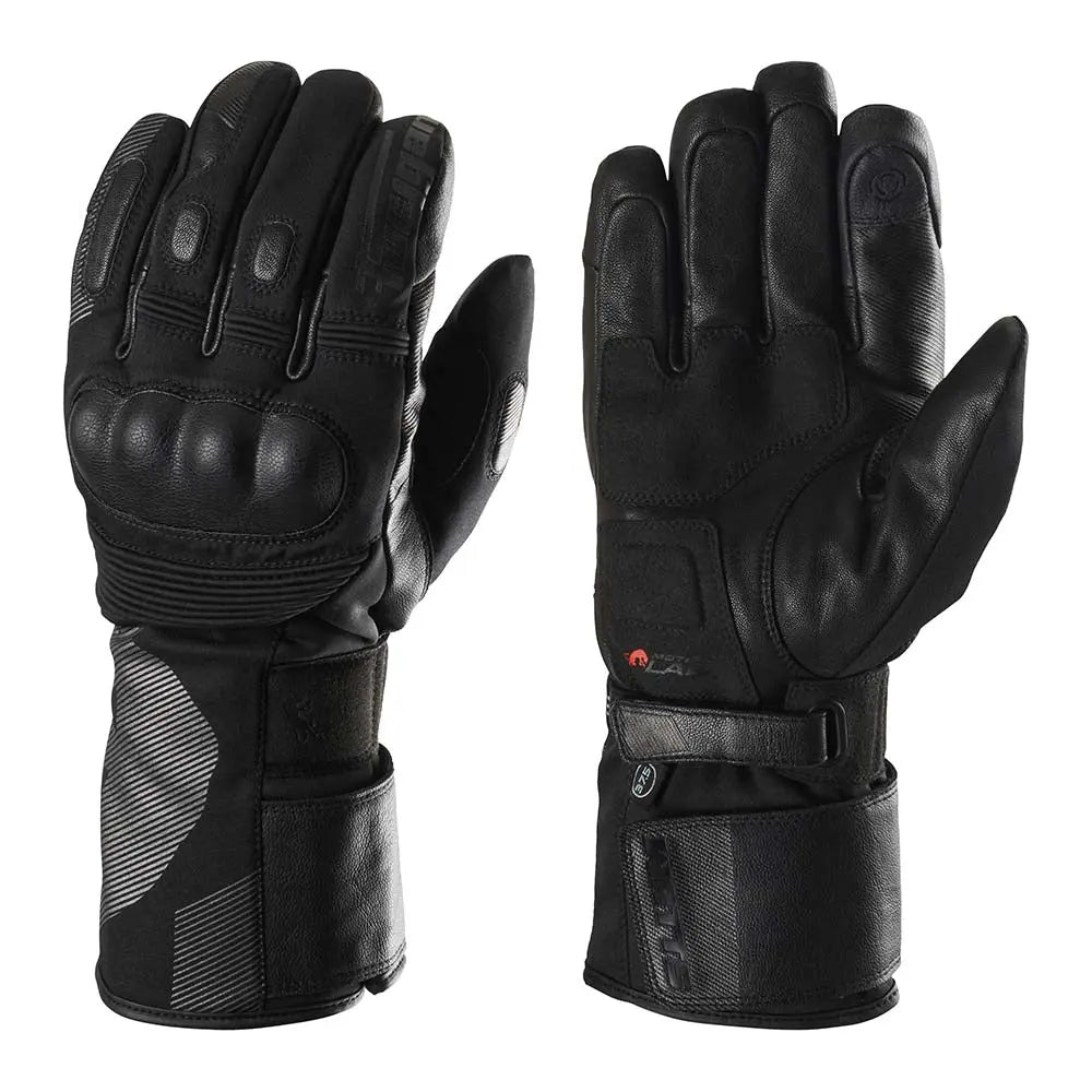 Furygan Watts 37.5 Textile Gloves Black - FREE UK Shipping, FREE 365 Day Returns | Moto Central