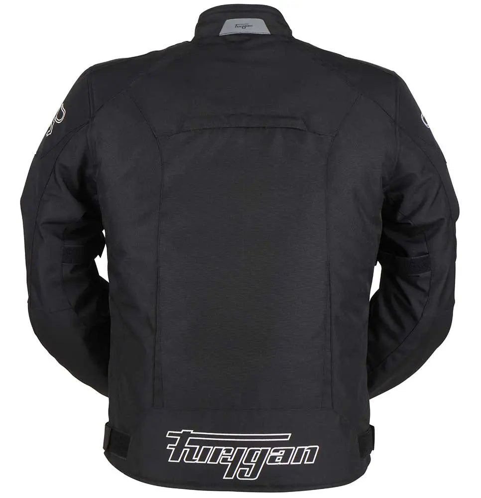 Furygan Yori Textile Jacket Black / White - FREE UK Shipping, FREE 365 Day Returns | Moto Central