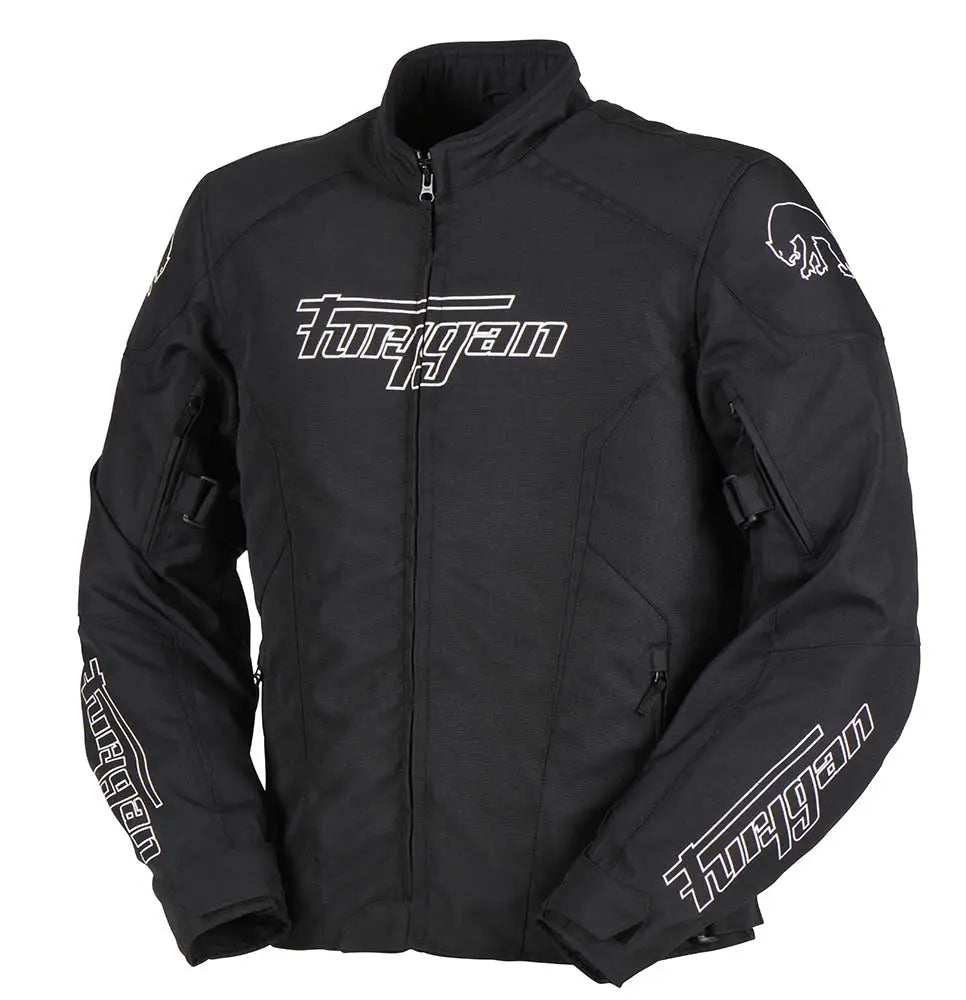 Furygan Yori Textile Jacket Black / White - FREE UK Shipping, FREE 365 Day Returns | Moto Central