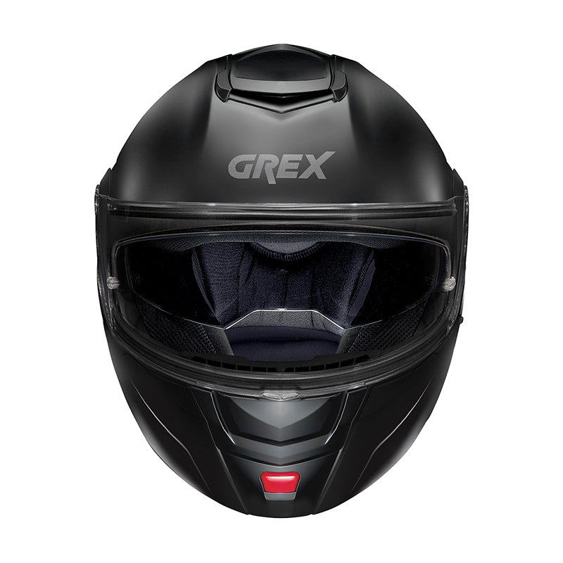 Grex G9.2 Kinetic N-Com Modular Flip-Up Helmet Flat Black  - FREE UK Shipping, FREE 365 Day Returns | Moto Central