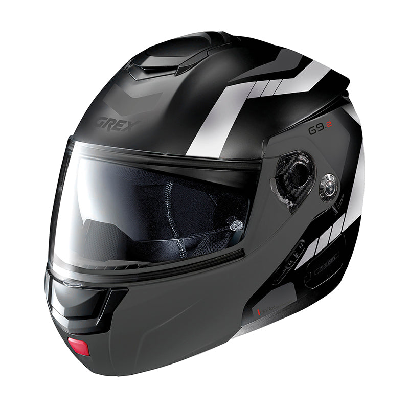 Grex G9.2 Steadfast N-Com Modular Flip-Up Helmet Flat Black