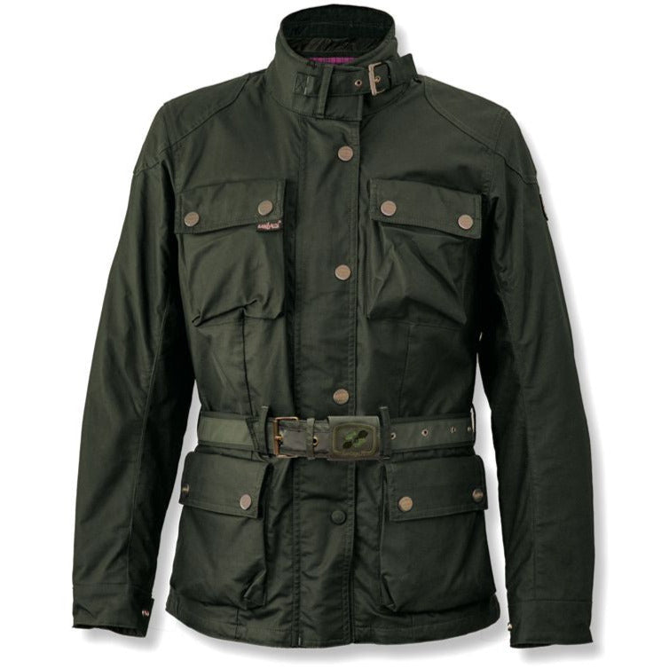 Garibaldi Heritage Ladies Waxed Cotton Jacket Olive