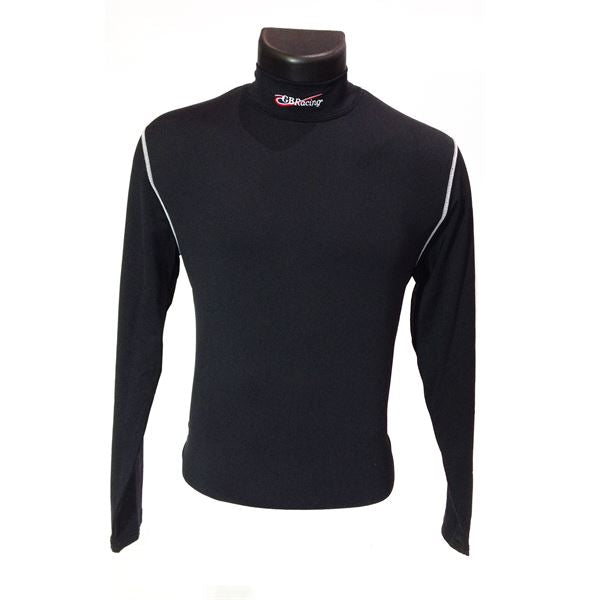 GBRacing Mens Cool Base Layer Black