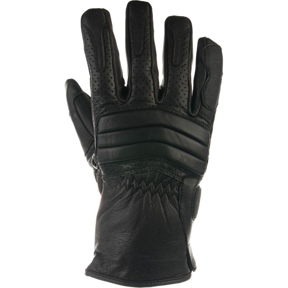 Bike It Ultimate Cruiser UCG Leather Gloves Black