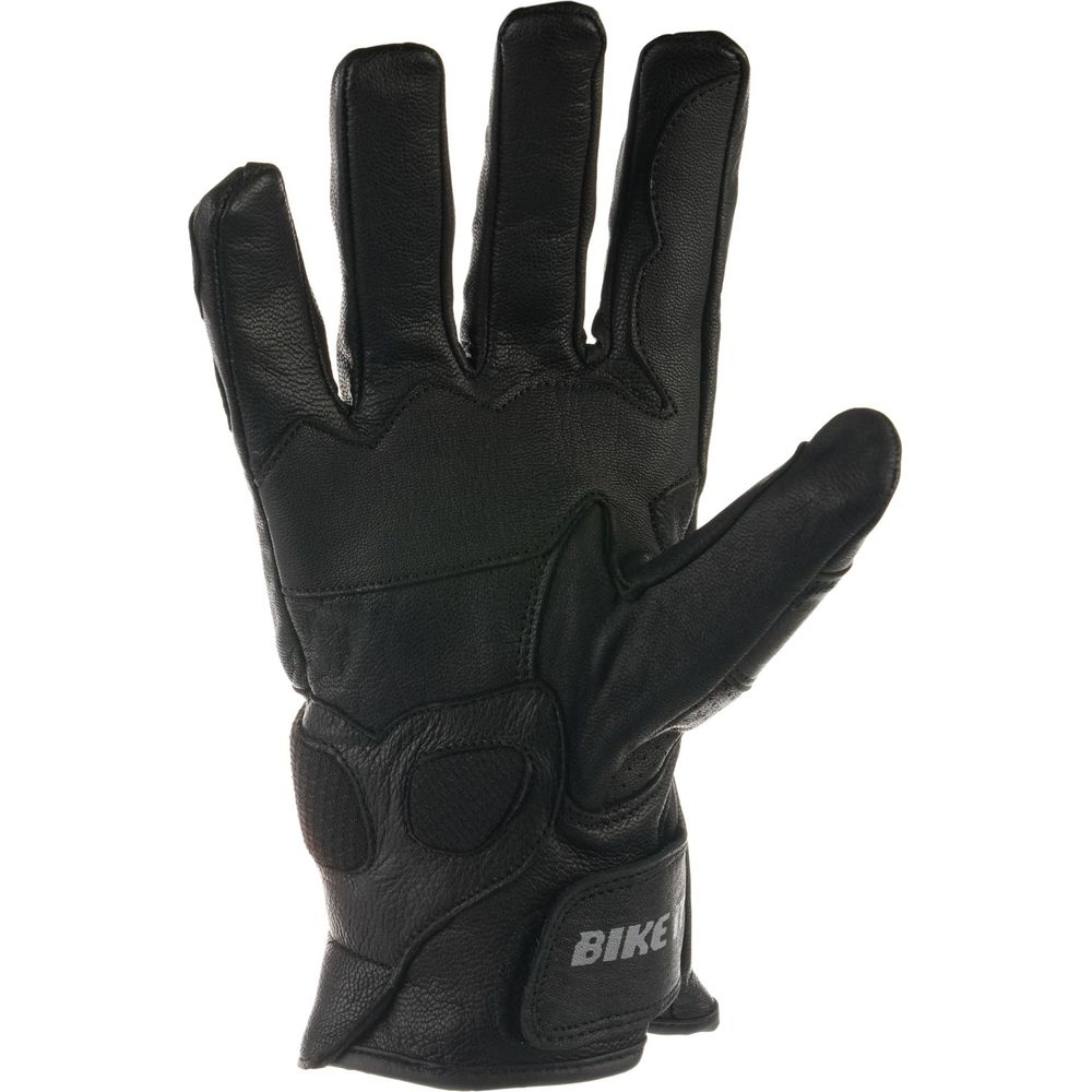 Bike It Ultimate Cruiser UCG Leather Gloves Black - FREE UK Shipping, FREE 365 Day Returns | Moto Central