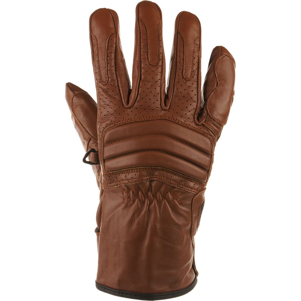 Bike It Ultimate Cruiser UCG Leather Gloves Brown