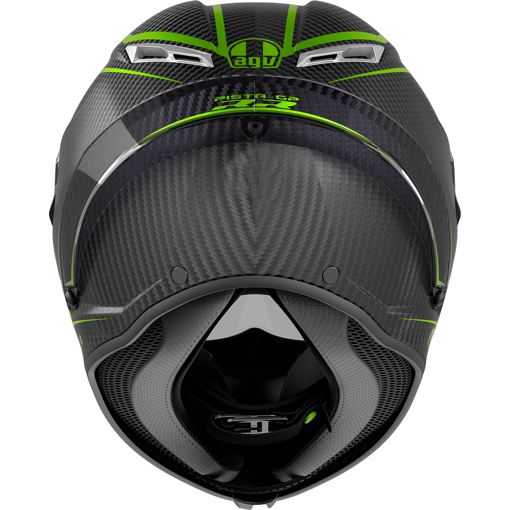 AGV Pista GP-RR ECE 22.06 Performante Full Face Helmet Carbon / Fluo Green