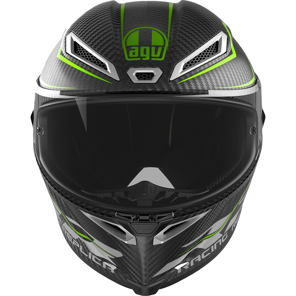 AGV Pista GP-RR ECE 22.06 Performante Full Face Helmet Carbon / Fluo Green