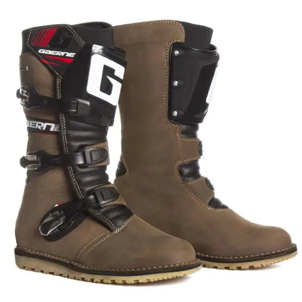 Gaerne All-Terrain Gore-Tex Trials Boots Brown - FREE UK Shipping, FREE 365 Day Returns | Moto Central