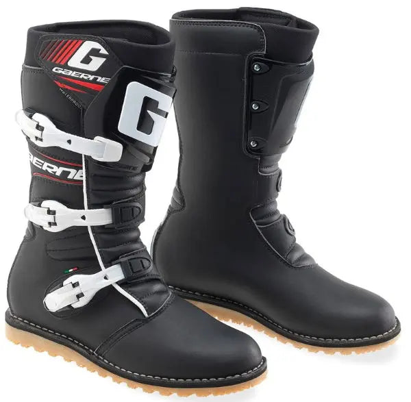 Gaerne Balance Classic Trials Boots Black - FREE UK Shipping, FREE 365 Day Returns | Moto Central