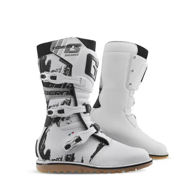 Gaerne Balance XTR Kids Trials Boots White - FREE UK Shipping, FREE 365 Day Returns | Moto Central