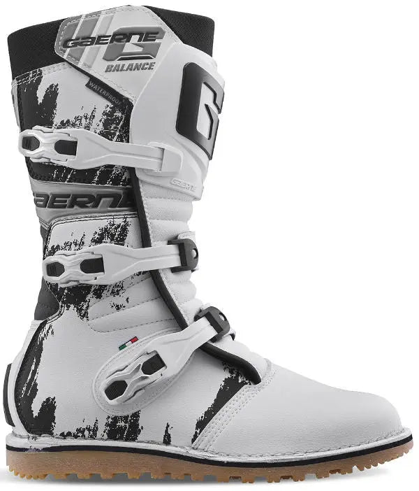 Gaerne Balance XTR Trials Boots White - FREE UK Shipping, FREE 365 Day Returns | Moto Central