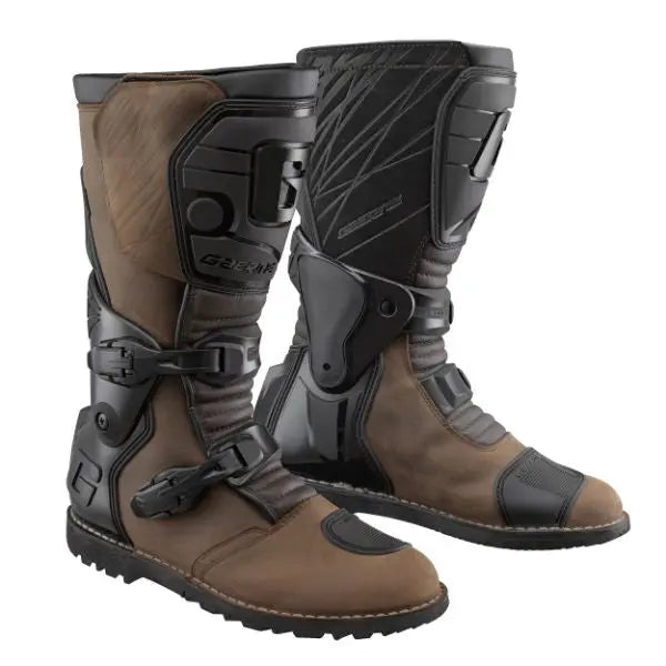 Gaerne Dakar Gore-Tex Adventure Boots Brown - FREE UK Shipping, FREE 365 Day Returns | Moto Central