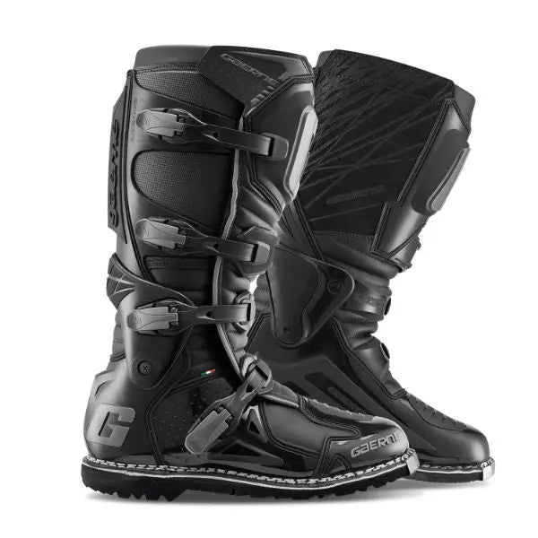 Gaerne Fastback Enduro Kids MX Boots Midnight - FREE UK Shipping, FREE 365 Day Returns | Moto Central